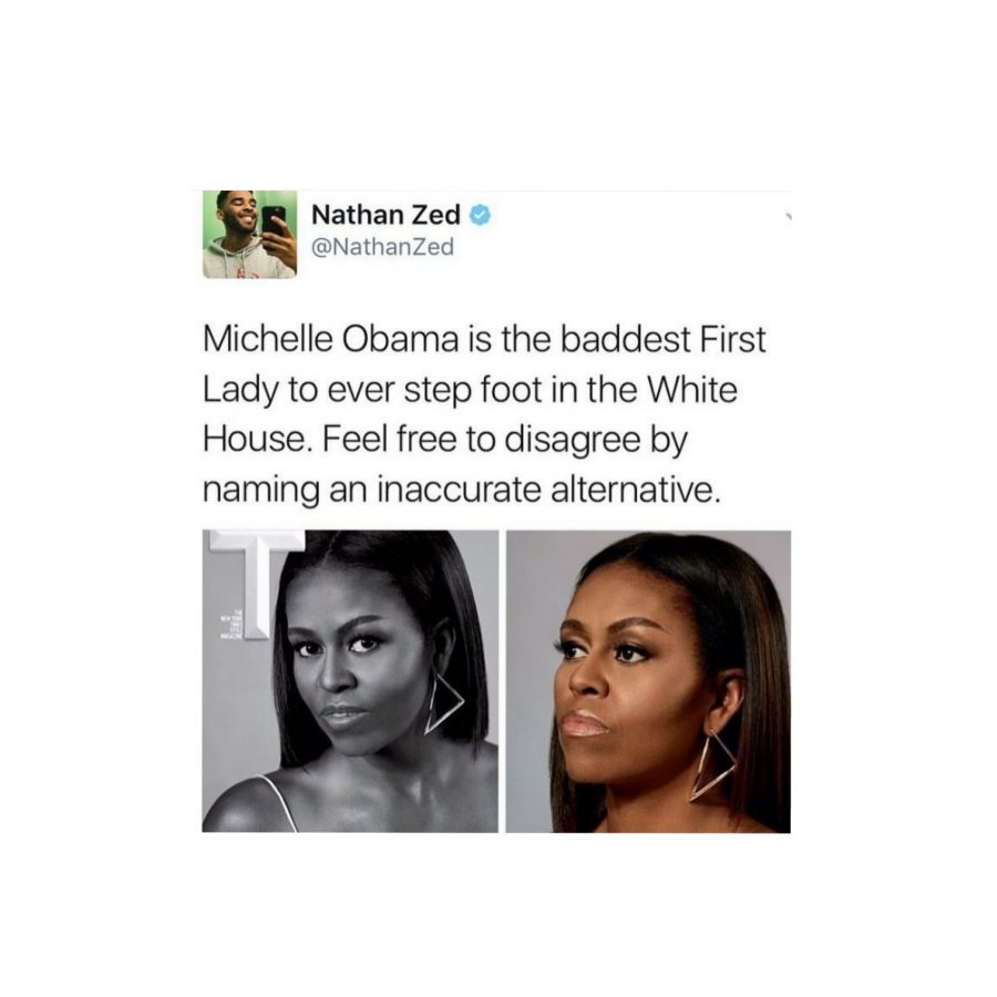 Thanks, Michelle Obama