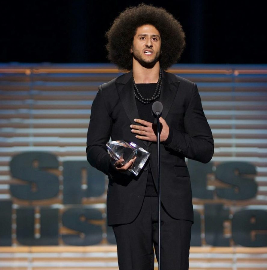 Colin+Kaepernick+Receives+Sports+Illustrateds+Muhammad+Ali+Legacy+Award