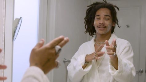 A model, actor, entreprenuer, and designer, Luka Sabbat conveys his skincare routine in an interview for Bazar Magazine. 