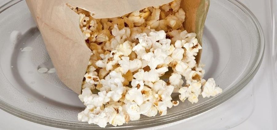 Why pay to eat popcorn in a crowded theater when you can microwave it for free at home?