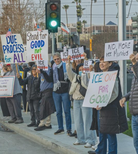 A protest found in public after the murder of Renee Nicole Good.